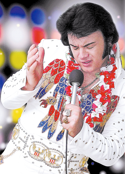 David Lee as Elvis - Songs, Events and Music Stats